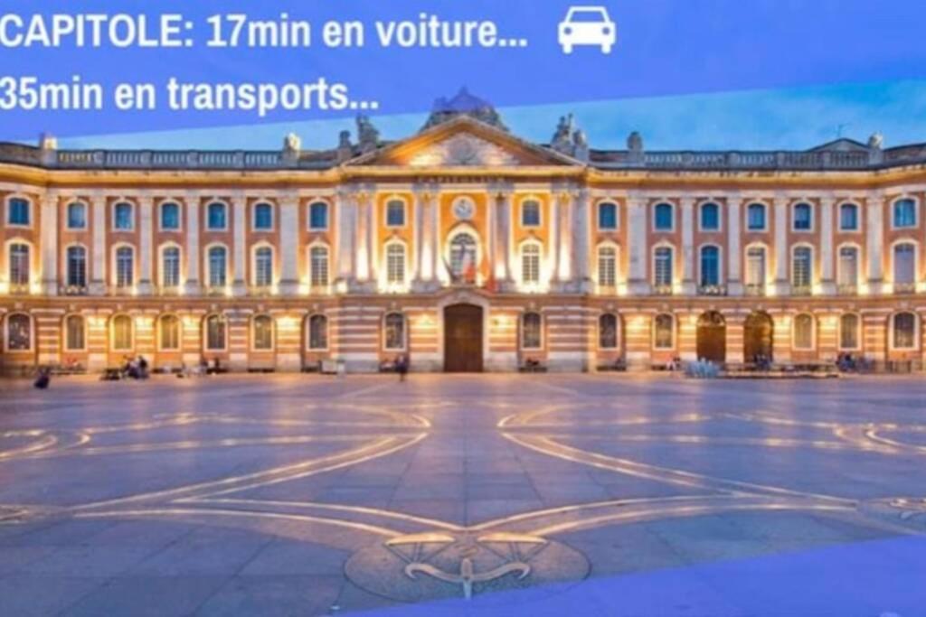 Appartement Cosy Avec Jardin A Blagnac. Ngoại thất bức ảnh